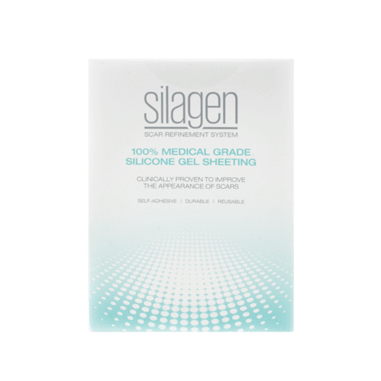 Medical-grade silicone gel for scar reduction.